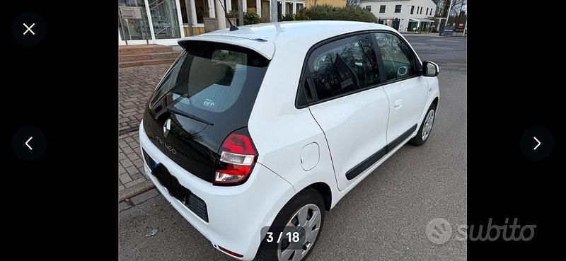 Usata Renault Twingo 2015 Bianco Utilitaria