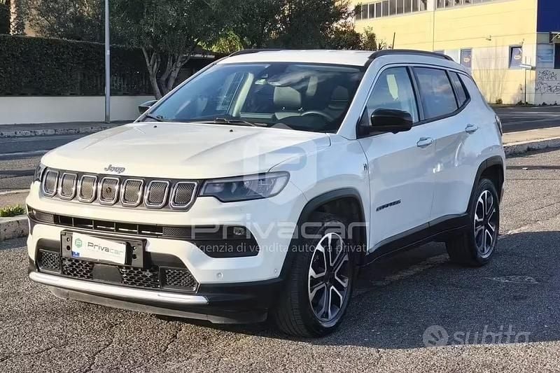 Usata Jeep Compass Limited 131 CV (96 kW) 2022 Bianco SUV