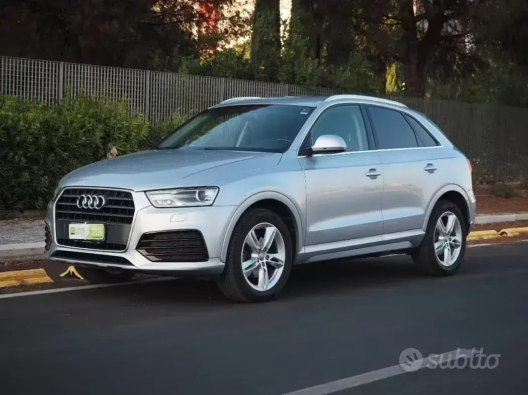 Usata Audi Q3 Sport 120 CV (88 kW) 2017 Grigio SUV