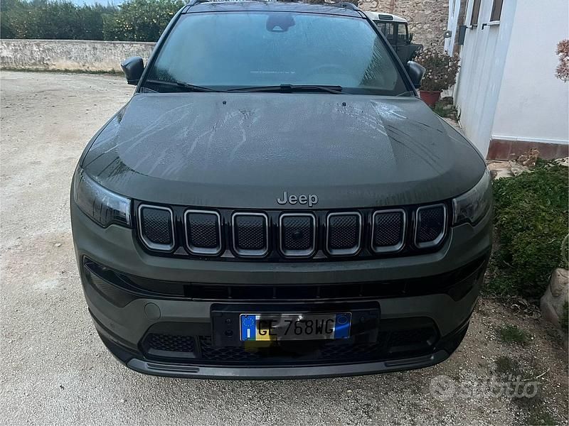 Usata Jeep Compass 130 CV (95 kW) 2021 Verde SUV