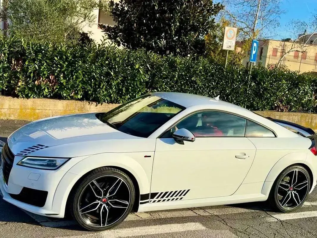 Usata Audi TT S-Line 184 CV (135 kW) 2014 Bianco Coupé