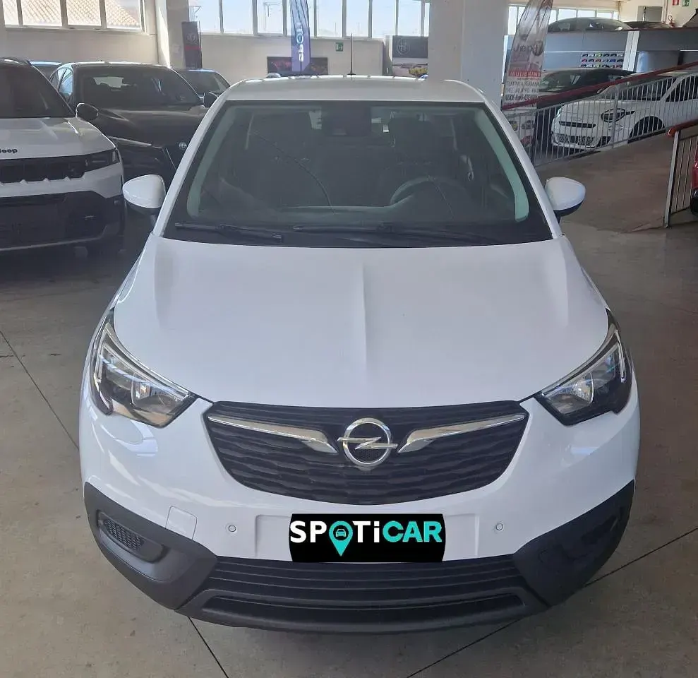 Usata Opel Crossland X S 99 CV (72 kW) 2017 Bianco SUV