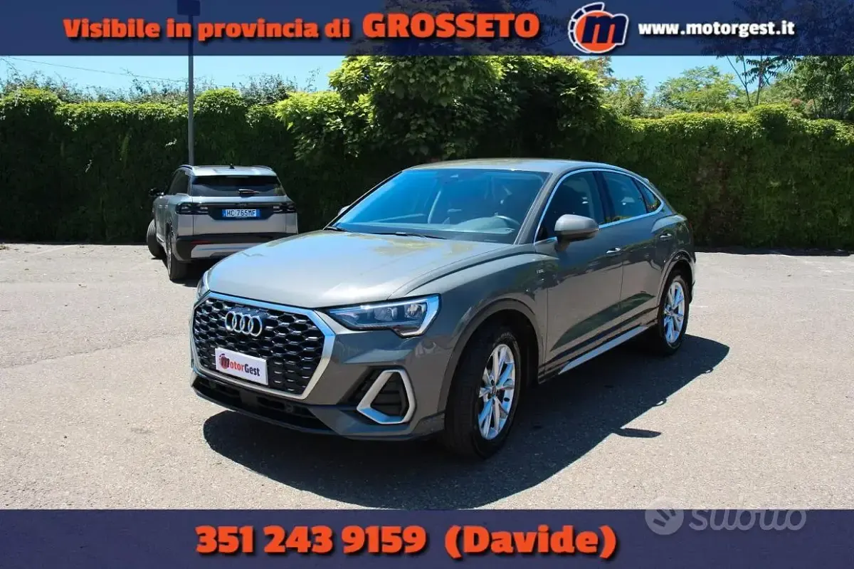 Usata Audi Q3 Sportback S-Line 150 CV (110 kW) 2021 Grigio SUV