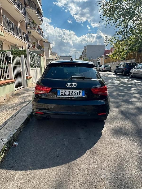 Usata Audi A1 90 CV (66 kW) 2015 Nero Utilitaria