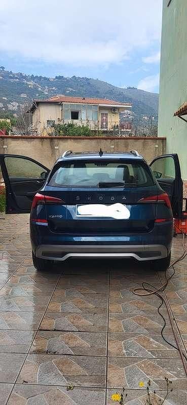 Usata Skoda Kamiq Style 110 CV (80 kW) 2021 Blu/azzurro SUV