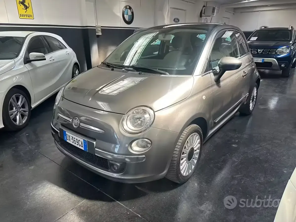 Usata Fiat 500 Lounge 69 CV (50 kW) 2009 Cabrio