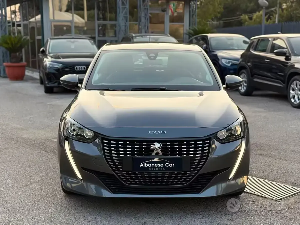 Usata Peugeot 208 S 75 CV (55 kW) 2021 Grigio Utilitaria