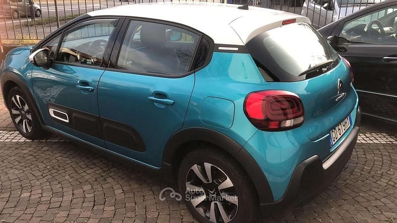Usata Citroën C3 Shine 102 CV (75 kW) 2020 Blu/azzurro Utilitaria