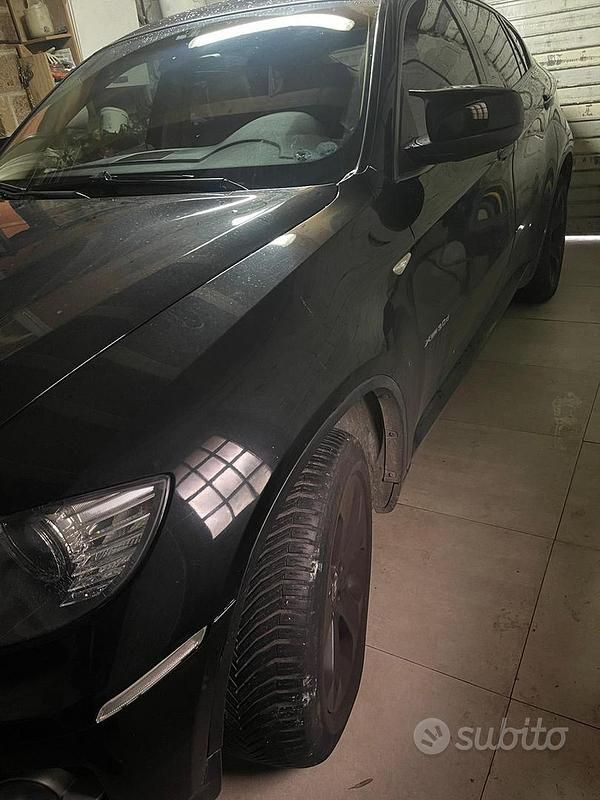 Usata BMW X6 245 CV (180 kW) 2011 Nero SUV