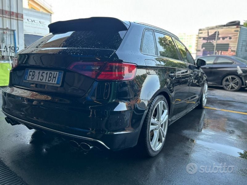 Usata Audi S3 300 CV (220 kW) 2014 Nero Coupé
