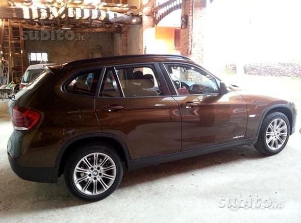 Usata BMW X1 Efficient Dynamics 177 CV (130 kW) 2010 Marrone SUV