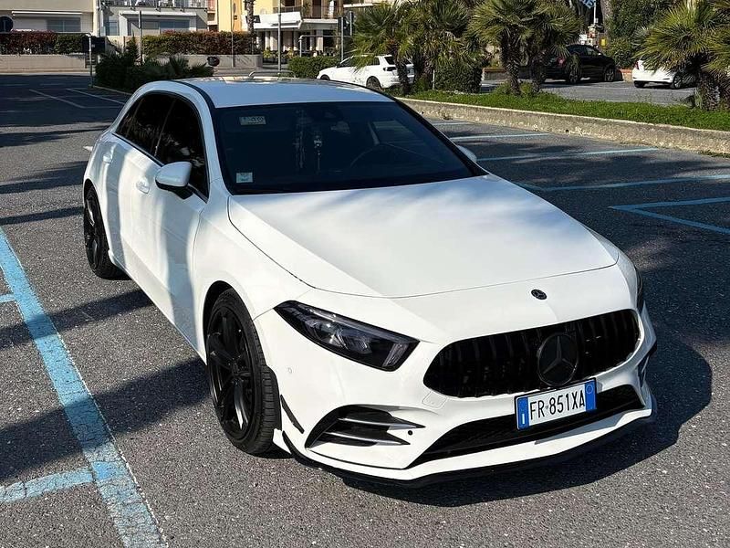 Usata Mercedes A180 Business 116 CV (85 kW) 2018 Bianco Berlina
