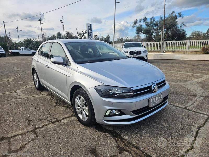 Usata VW Polo Highline 95 CV (69 kW) 2020 Argento Utilitaria