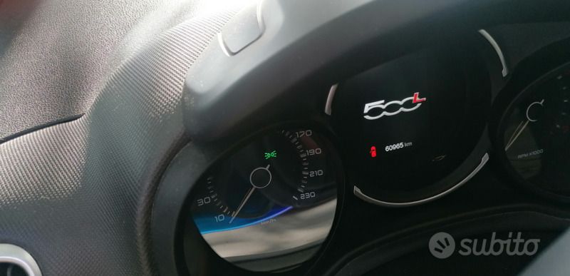 Usata Fiat 500L Cross 95 CV (69 kW) 2017 Bianco Monovolume