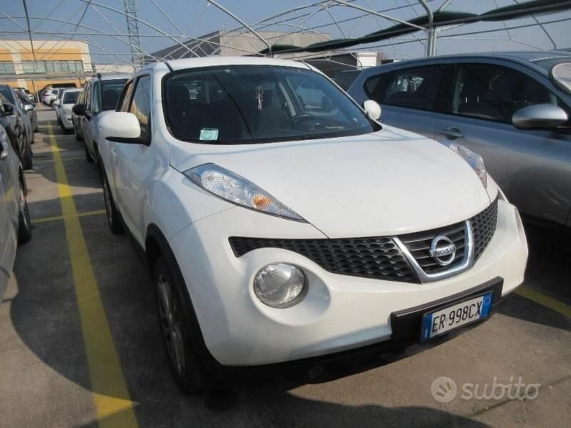 Usata Nissan Juke N-TEC 110 CV (80 kW) 2013 Bianco SUV