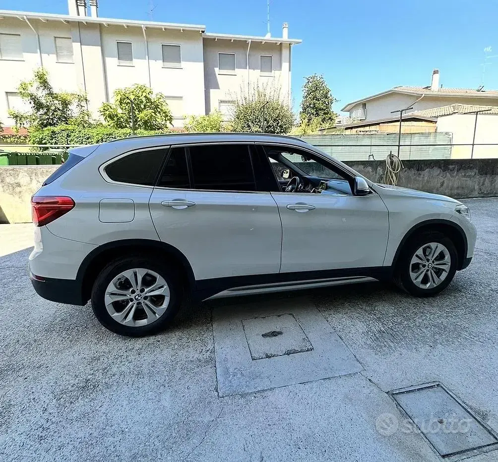 Usata BMW X1 xLine 150 CV (110 kW) 2017 Bianco SUV