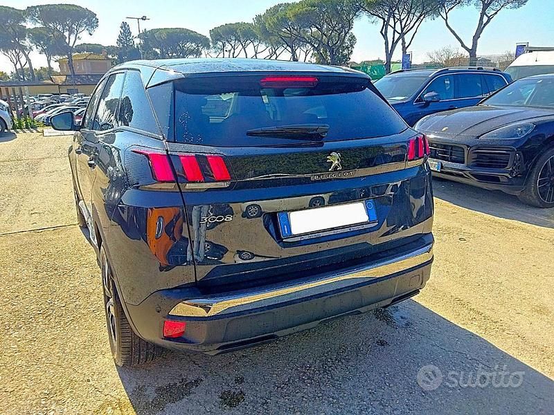 Usata Peugeot 3008 Allure 131 CV (96 kW) 2018 Blu SUV