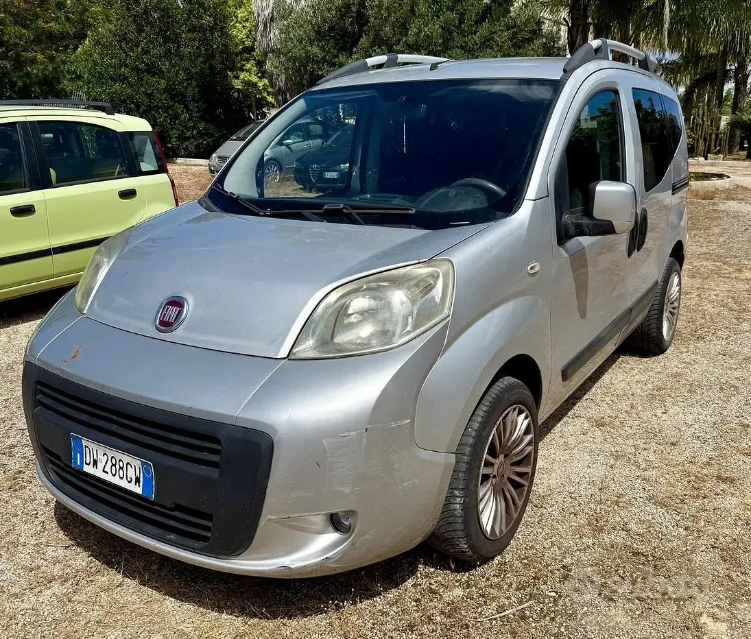 Usata Fiat Qubo Dynamic 75 CV (55 kW) 2009 Grigio Monovolume