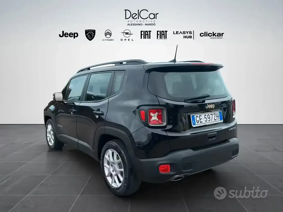 Usata Jeep Renegade Limited 130 CV (95 kW) 2021 Nero SUV