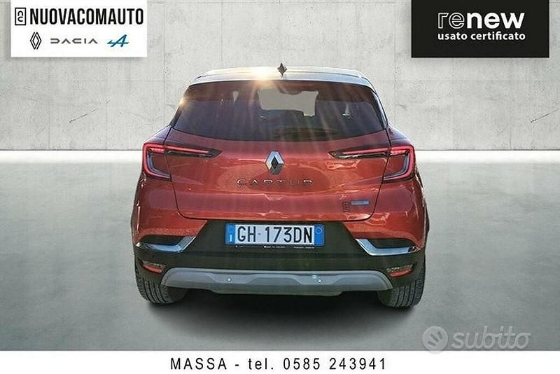 Usata Renault Captur Intens 159 CV (116 kW) 2021 Rosso SUV