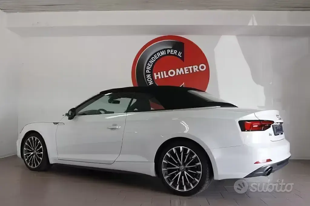Usata Audi A5 S-Line 190 CV (139 kW) 2018 Bianco Coupé