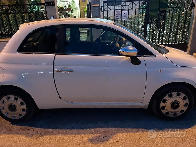 Usata Fiat 500 69 CV (50 kW) 2013 Bianco Berlina