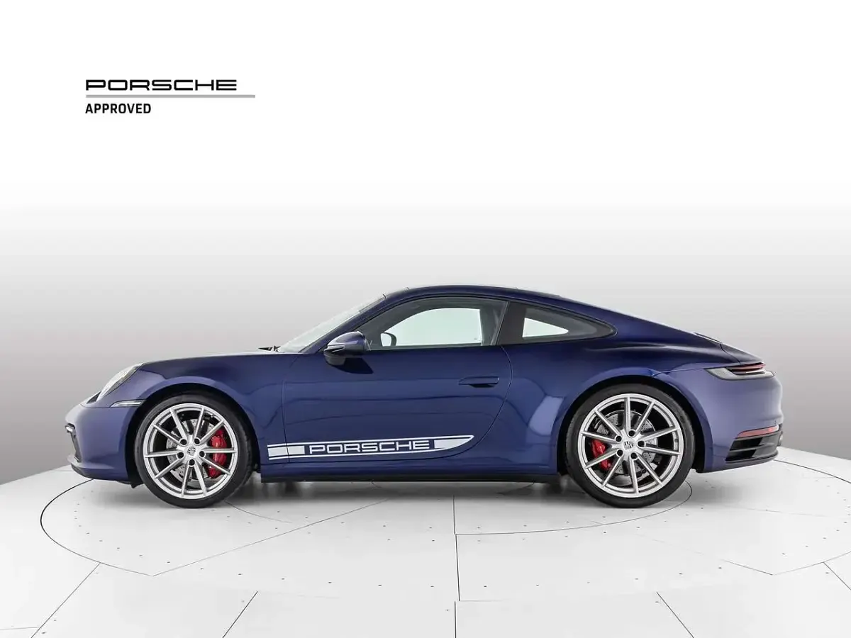 Usata Porsche 911 Carrera 4S 450 CV (330 kW) 2021 Blu/azzurro