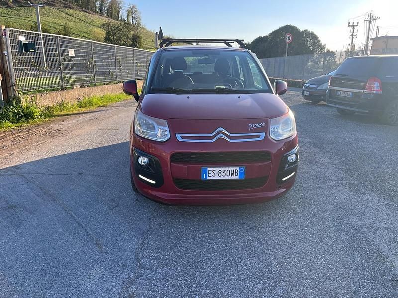 Usata Citroën C3 Picasso Seduction 91 CV (66 kW) 2014 Rosso Monovolume