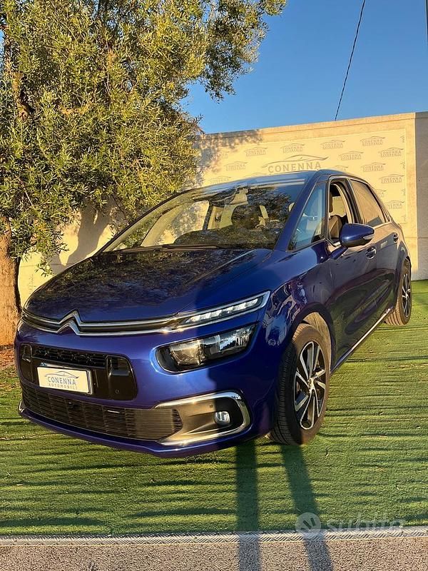 Blu Usata 2018 Citroën C4 Picasso Shine Monovolume | 12.500 € (Cara) - Immagine 1/4