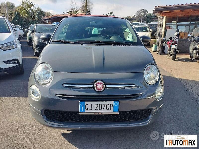 Usata Fiat 500C 69 CV (50 kW) 2022 Grigio Cabrio