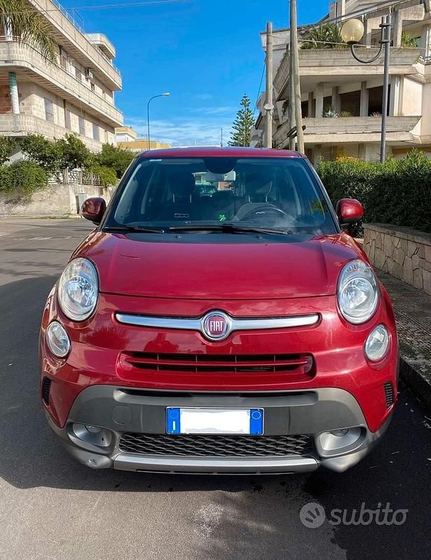 Usata Fiat 500L Trekking 95 CV (69 kW) 2016 Rosso Monovolume