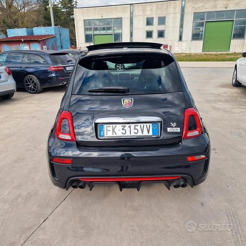 Usata Abarth 595 Pista 160 CV (117 kW) 2017 Nero Berlina