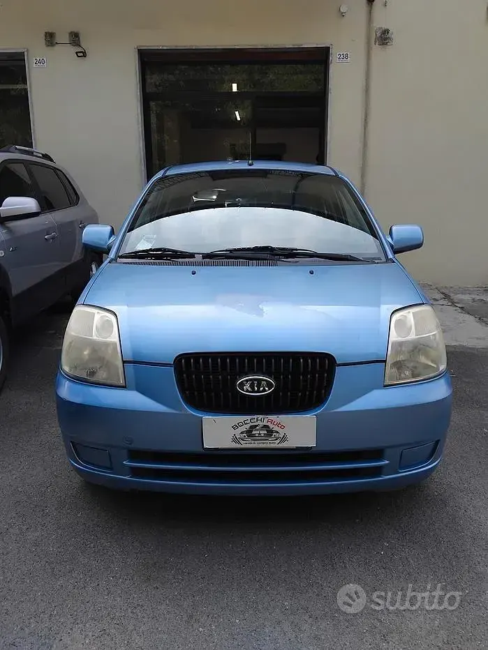 Usata Kia Picanto Spirit 61 CV (44 kW) 2006 Blu Utilitaria