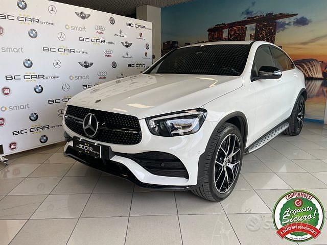 Usata Mercedes GLC220 AMG Line Premium Plus 194 CV (142 kW) 2023 Bianco Coupé