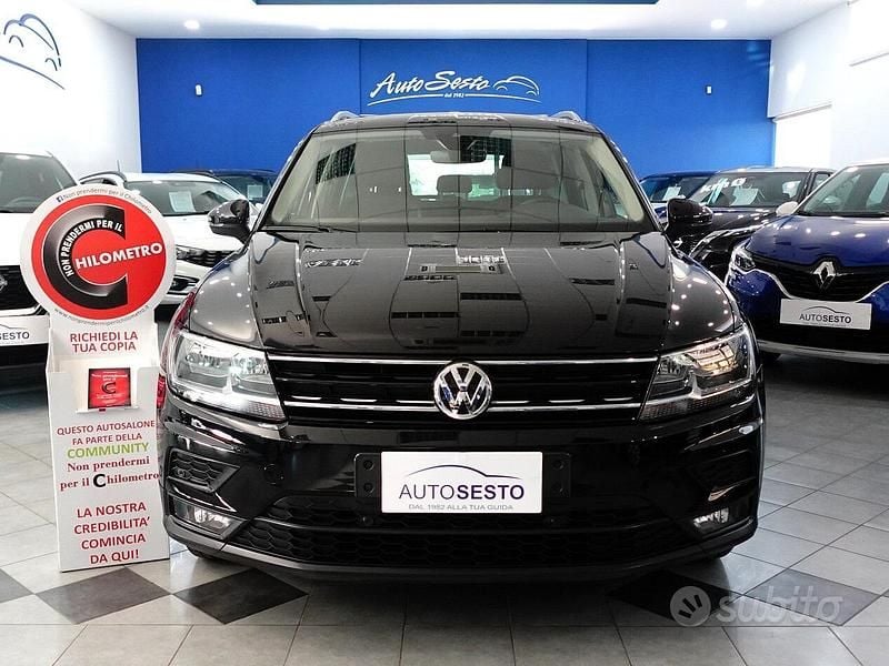 Usata VW Tiguan Business 150 CV (110 kW) 2019 Nero(met.) SUV