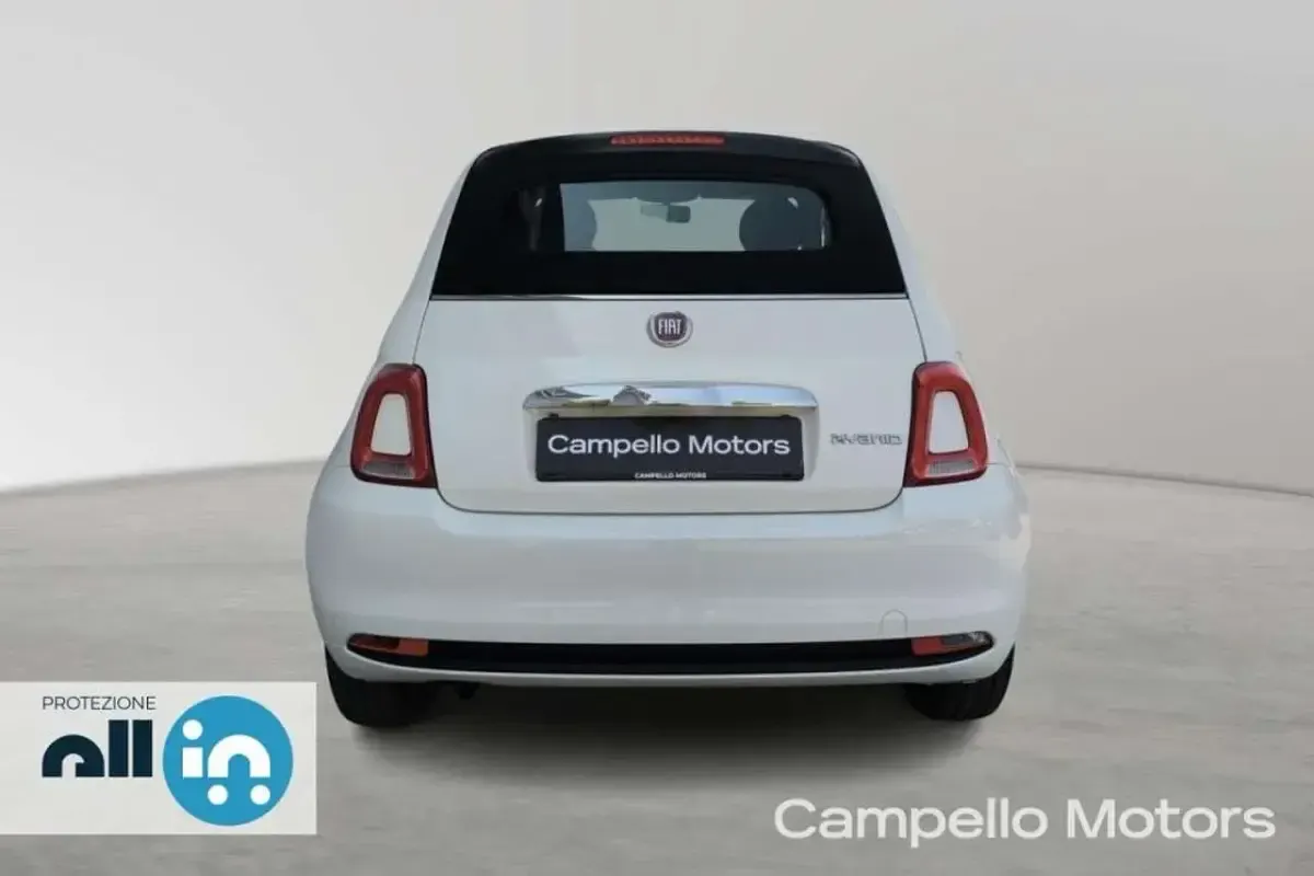 Usata Fiat 500C 69 CV (50 kW) 2023 Bianco Cabrio