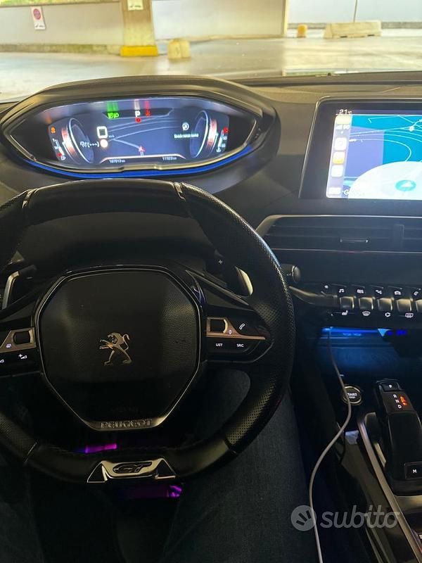 Usata Peugeot 3008 GT-line 181 CV (133 kW) 2017 Grigio Berlina