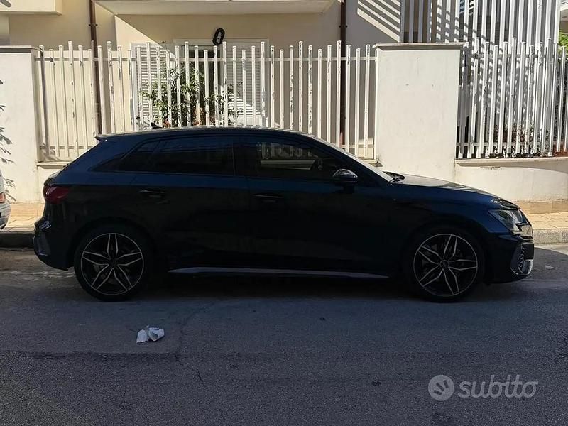 Usata Audi A3 S-Line 116 CV (85 kW) 2021 Nero Berlina