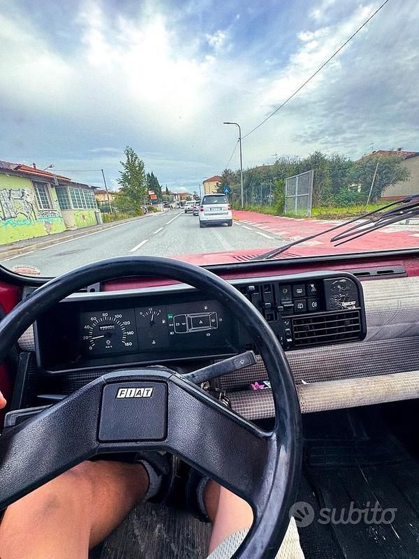 Usata Fiat 750 1986 Rosso Berlina