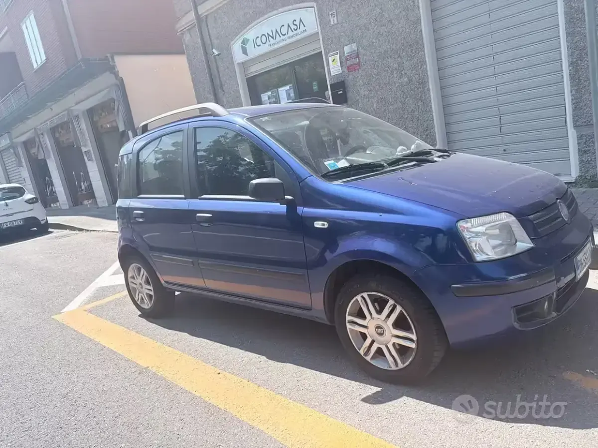 Usata Fiat Panda 60 CV (44 kW) 2007 Bluazzurro Utilitaria