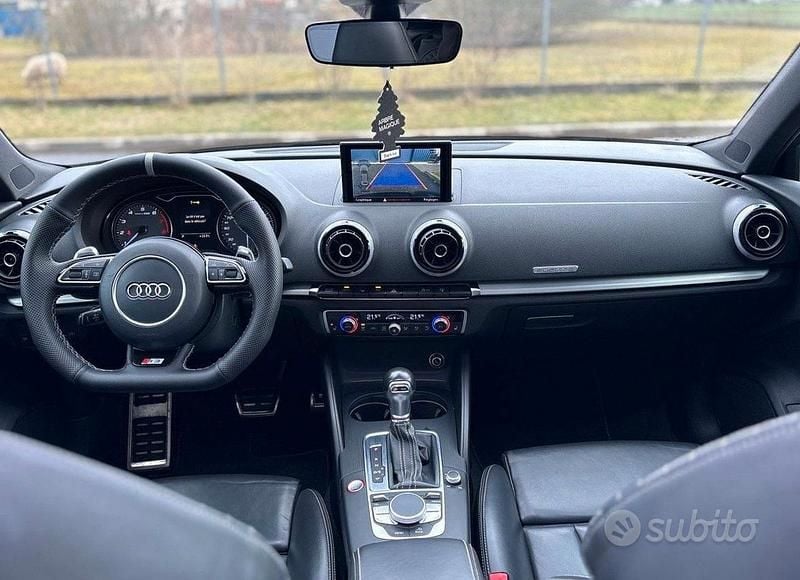 Usata Audi S3 Ambiente 350 CV (257 kW) 2014 Nero Berlina