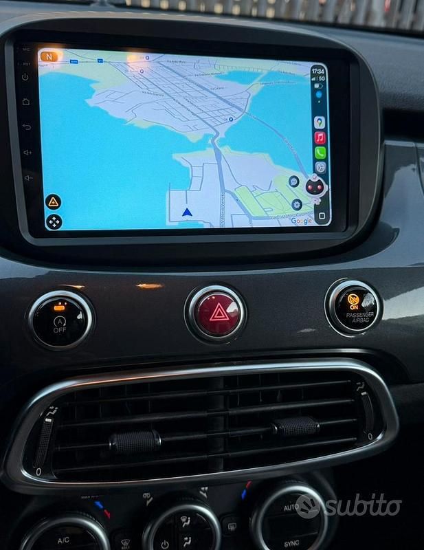 Usata Fiat 500X 120 CV (88 kW) 2017 Grigio SUV