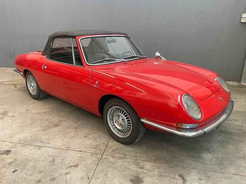Usata Fiat 850 1967 Rosso Cabrio