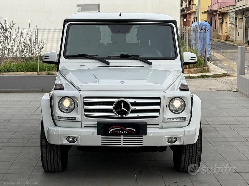 Usata Mercedes G350 211 CV (155 kW) 2014 Bianco SUV