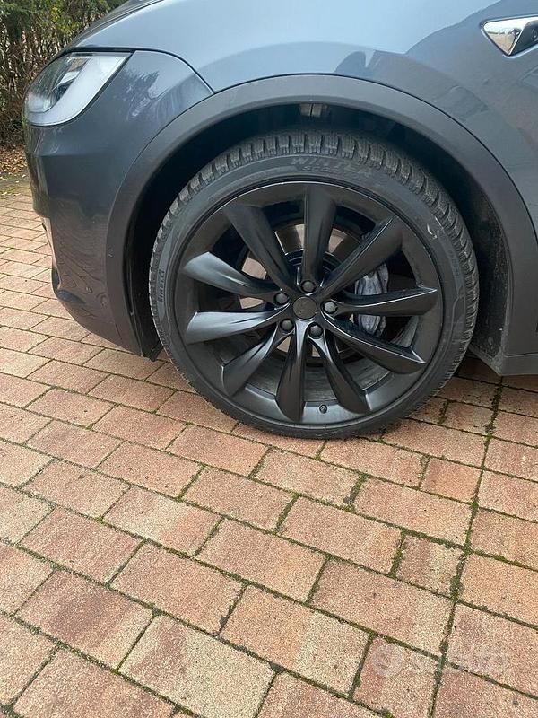 Occasion Tesla Model X 397 kW (541 ch) 2020 Bleue SUV