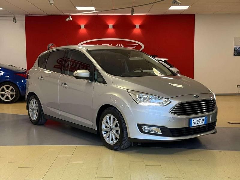 Grigio Usata 2016 Ford C-MAX Titanium Monovolume | 10.490 € (Buon prezzo) - Immagine 1/4