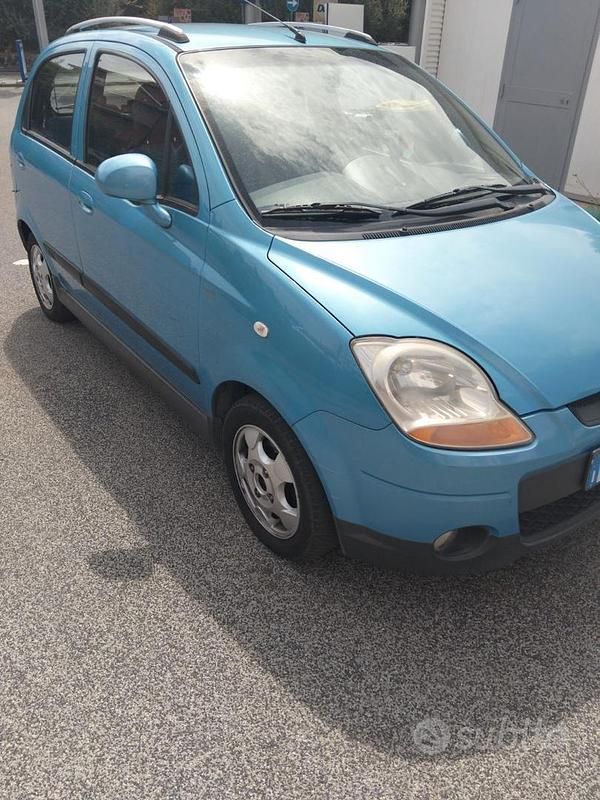 Usata Chevrolet Matiz 67 CV (49 kW) 2008 Blu Utilitaria
