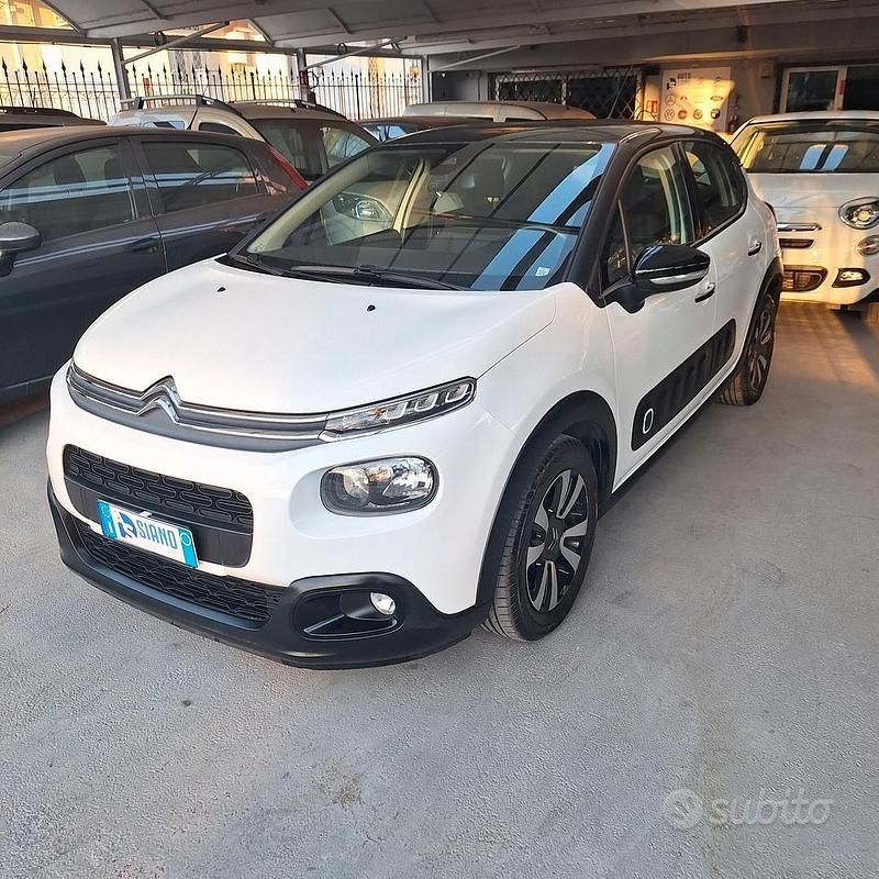 Usata Citroën C3 Shine 100 CV (73 kW) 2017 Bianco Berlina