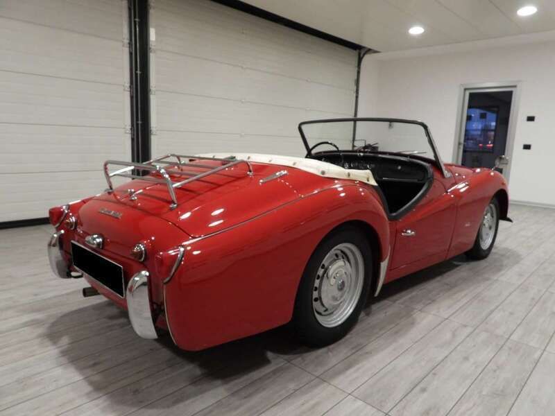 Usata Triumph TR3 90 CV (66 kW) 1960 Signal red Cabrio