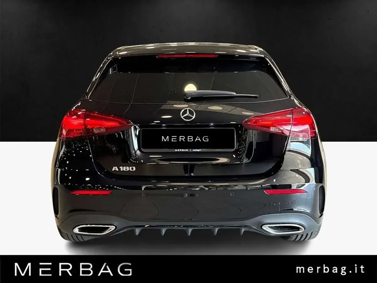 Usata Mercedes A180 Advanced Plus 136 CV (100 kW) 2025 Nero Berlina